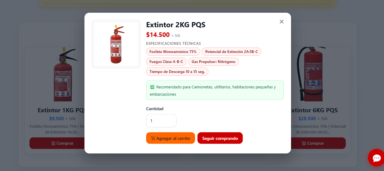Extintores Rexfire - Catálogo de productos