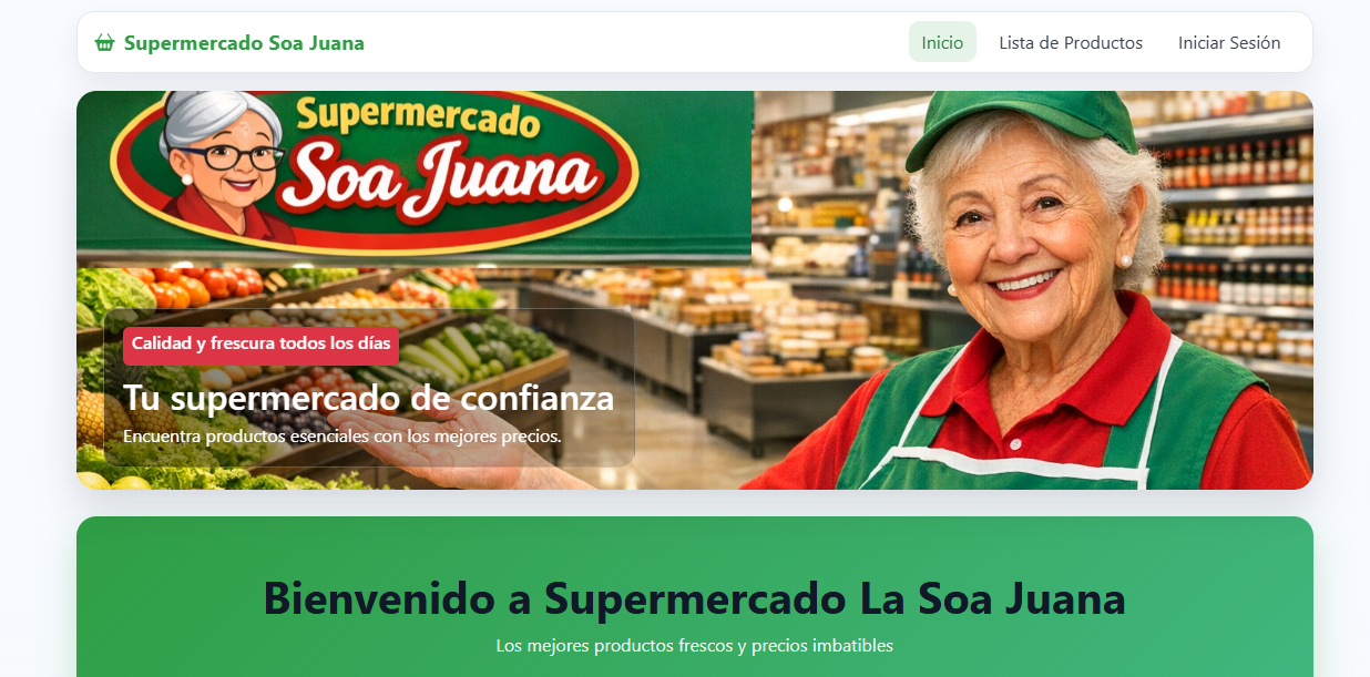 Supermercado - Inicio